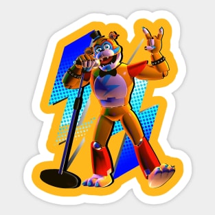 Glamrock Freddy Sticker